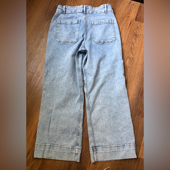 Bagatelle Jeans Womens Blue‎ Denim Wide-Leg High Waisted - Picture 11 of 12